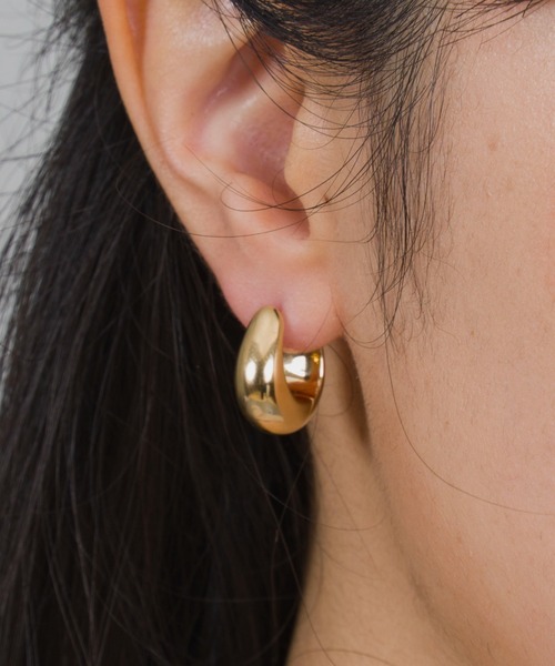 TOM WOOD ピアス 「TOMWOOD」ice hoop small アイスフープ