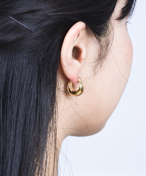 TOM WOOD ピアス 「TOMWOOD」ice hoop small アイスフープ