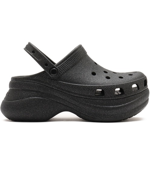 crocs サンダル Bae Glitter Clog / クロックス ベイ グリッター