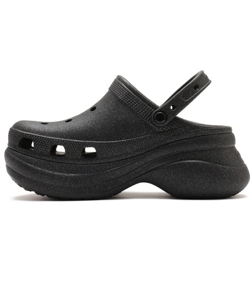 crocs サンダル Bae Glitter Clog / クロックス ベイ グリッター