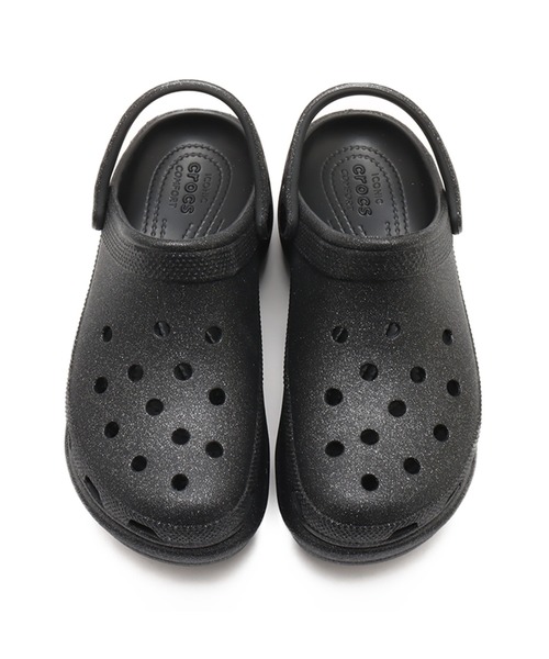 クロックス　ベイグリッタークロッグ crocs（クロックス） サンダル crocs Bae Glitter Clog / クロックス
