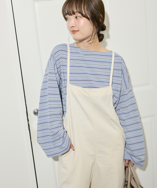SLOBE IENA tシャツ 「追加」ビックボーダープルオーバー