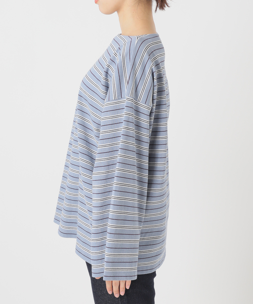 slobeiena ビッグボーダープルオーバー SLOBE IENA tシャツ 「追加」ビックボーダープルオーバー