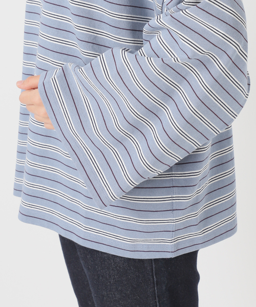 slobeiena ビッグボーダープルオーバー 追加予約》ビックボーダープルオーバー（Tシャツ／カットソー