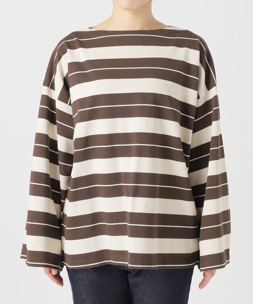 slobeiena ビッグボーダープルオーバー 追加予約》ビックボーダープルオーバー（Tシャツ／カットソー