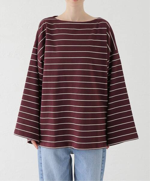 slobeiena ビッグボーダープルオーバー 追加予約》ビックボーダープルオーバー（Tシャツ／カットソー