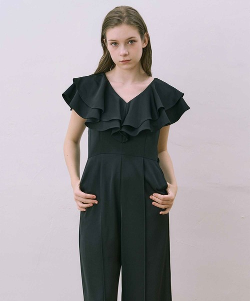サロペット・オーバーオール・オールインワン Luan FRILL ALL IN ONE Luan サロペット オーバーオール 「Luan」FRILL ALL IN ONE
