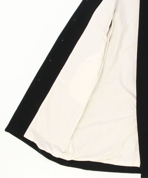 「suzuki takayuki」 ステンカラーコート 2 ブラック レディース_画像3