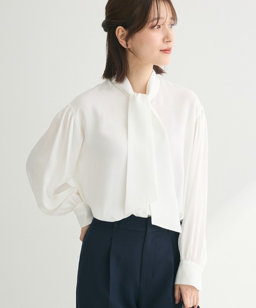 ef-de 「ef-de」 「chocol raffine robe」長袖ブラウス MEDIUM