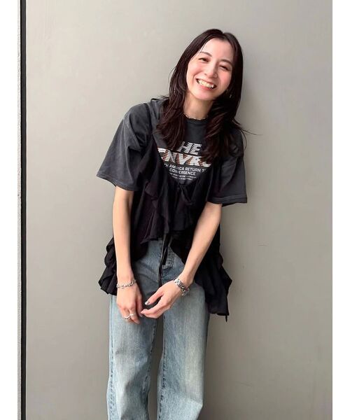 Ungrid キャミソール コットンフリルキャミ : ZOZOTOWN Yahoo!店