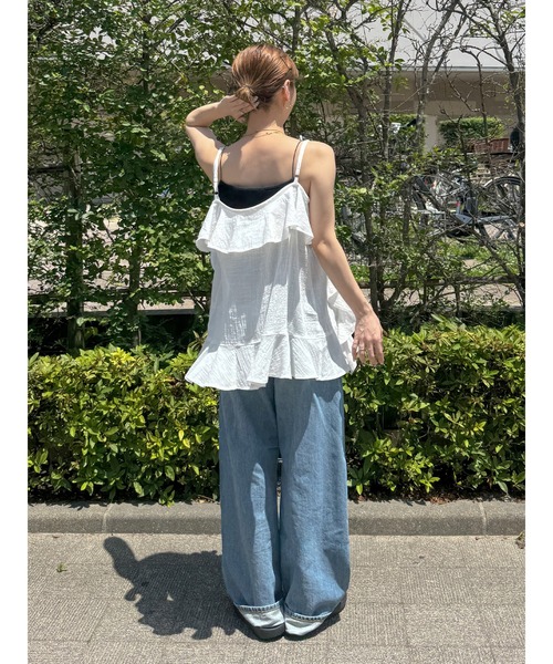 ungrid シフォンキャミ Ungrid ＼SALE60%OFF+2点購入で10%OFFクーポン有／即日発送
