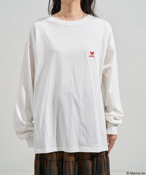 未使用品センソユニコm-mefuTシャツロングカットソーオフホワイト FREAK'S STORE（フリークスストア） tシャツ miffy トースト バッグ