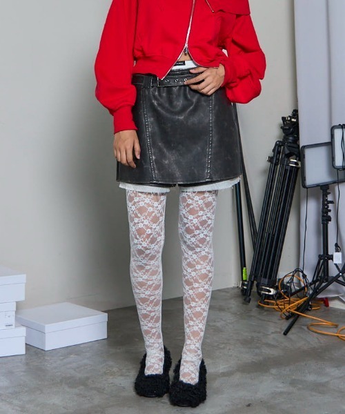 MAISON SPECIAL（メゾンスペシャル） パンツ Belted Vegan Leather
