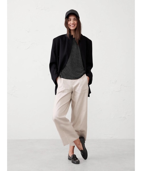 「BANANA REPUBLIC FACTORY STORE」 半袖Tシャツ M ホワイト レディース