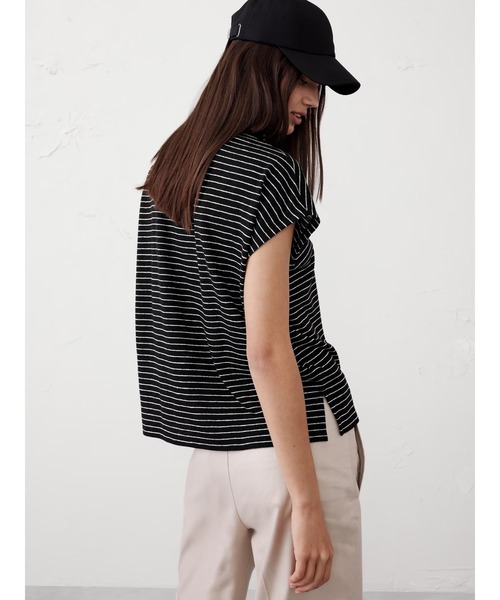 「BANANA REPUBLIC FACTORY STORE」 半袖Tシャツ M ホワイト レディース