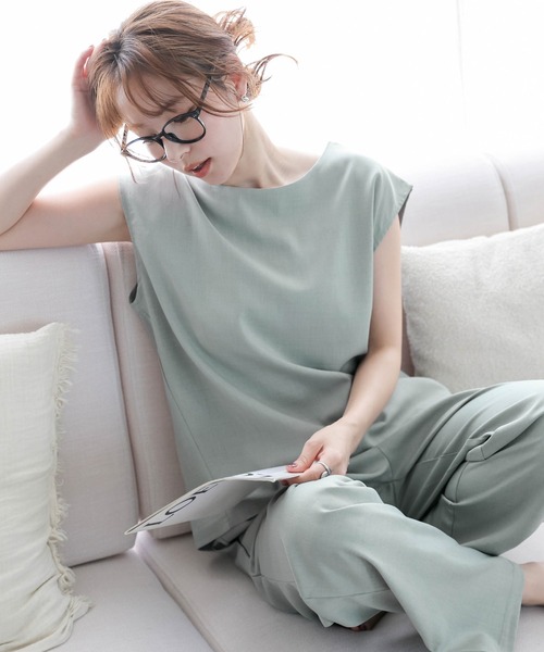La-gemme（ラジェム） セットアップ 夏 「セットアップ」選べるネック