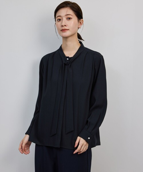 ROPE'（ロペ） ブラウス シャツ ボウタイブラウス/イージーケア