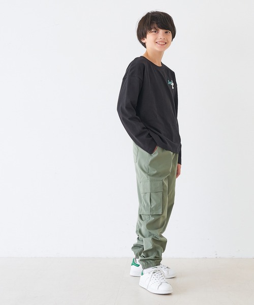 coca（コカ） パンツ キッズ ロゴネームパラシュートパンツ キッズ