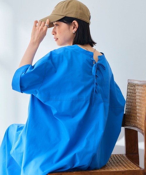 CROSS FUNCTION（クロスファンクション） 半袖ワンピース L ブラック