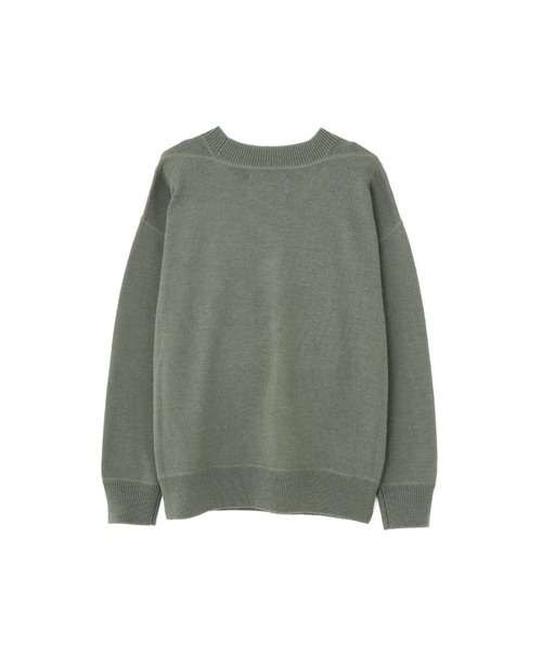 MHL.（エムエイチエル） セーター ニット WASHABLE PLAIN WOOL メンズ
