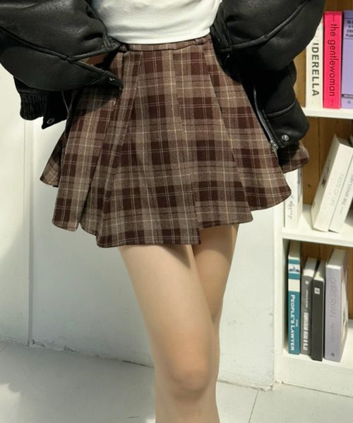 Ada. スカート チェック柄 プリーツ ミニスカート : ZOZOTOWN Yahoo!店