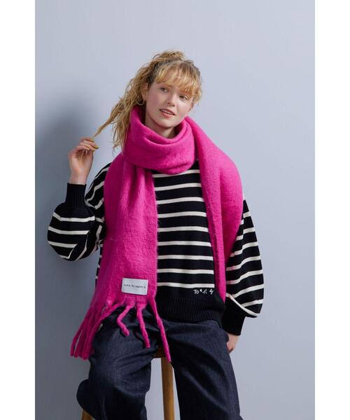 To b. by agnes マフラー ストール カラー レディース : ZOZOTOWN