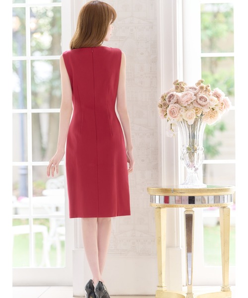「emiriawiz」 ノースリーブワンピース MEDIUM レッド レディース_画像7