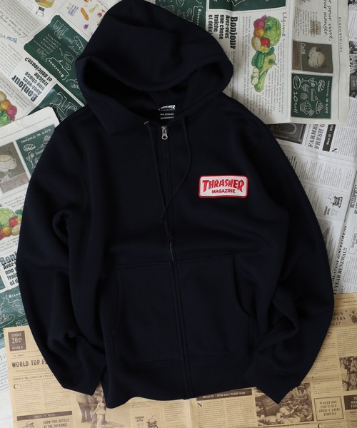 THRASHER（スラッシャー） パーカー THRASHER MAG LOGO SWEAT L/S