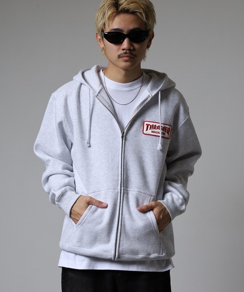 THRASHER（スラッシャー） パーカー THRASHER MAG LOGO SWEAT L/S