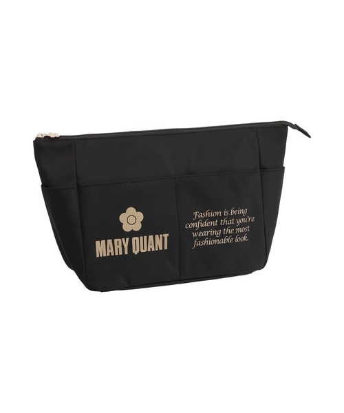 MARY QUANT（マリークヮント） ポーチ マリークワント ゴールドロゴ