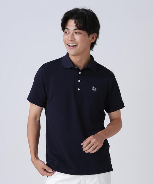 PEARLY GATES（パーリーゲイツ） ポロシャツ サッカーストライプ半袖