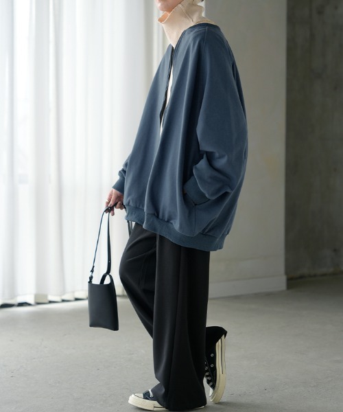 HUG.U（ハグユー） ブルゾン アウター まるみフロントジップブルゾン