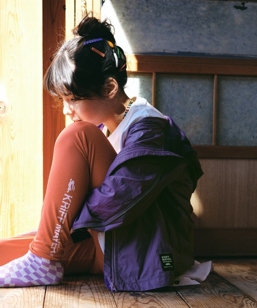 「KRIFF MAYER Kid's Collection」 「KIDS」ナイロンブルゾン 130 サックスブルー キッズ_画像7