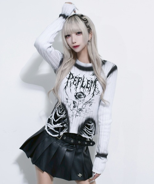 REFLEM（レフレム） ニット セーター 「REFLEM/レフレム」スプレー