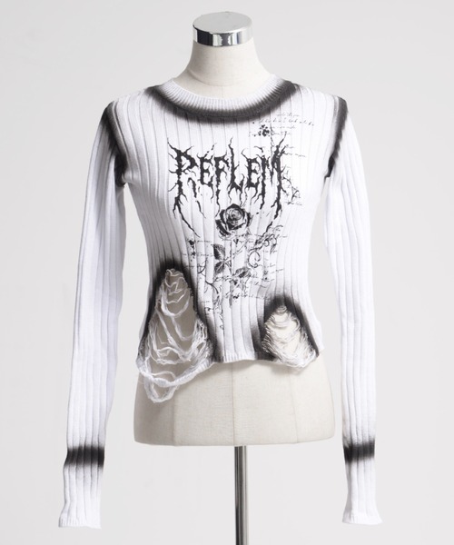REFLEM（レフレム） ニット セーター 「REFLEM/レフレム」スプレー