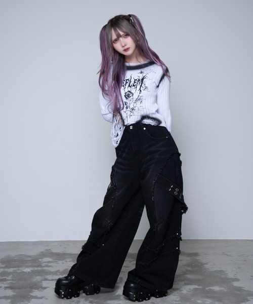REFLEM（レフレム） ニット セーター 「REFLEM/レフレム」スプレー