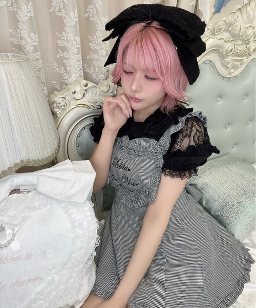 Ank Rouge（アンクルージュ） ワンピース ハートエプロンSETUP