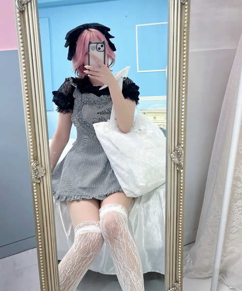 Ank Rouge（アンクルージュ） セットアップ ハートエプロンSETUP