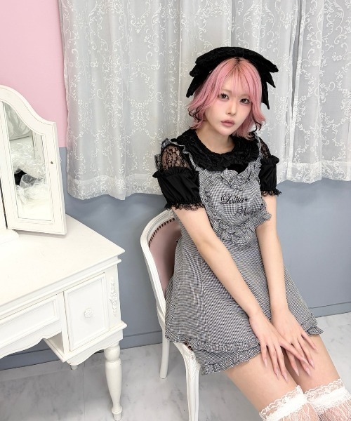 Ank Rouge（アンクルージュ） ワンピース ハートエプロンSETUP
