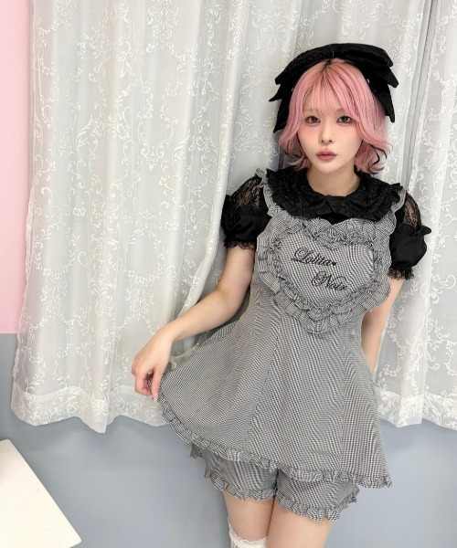 Ank Rouge（アンクルージュ） ワンピース ハートエプロンSETUP