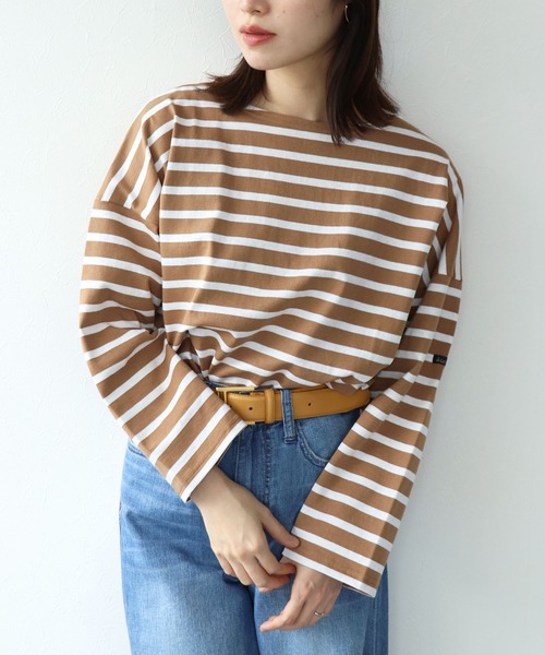 ★きの★  ルミノア Le minor★背中あきカットソー Le Minor（ルミノア） tシャツ PETIT COPAINオーバーサイズトップス