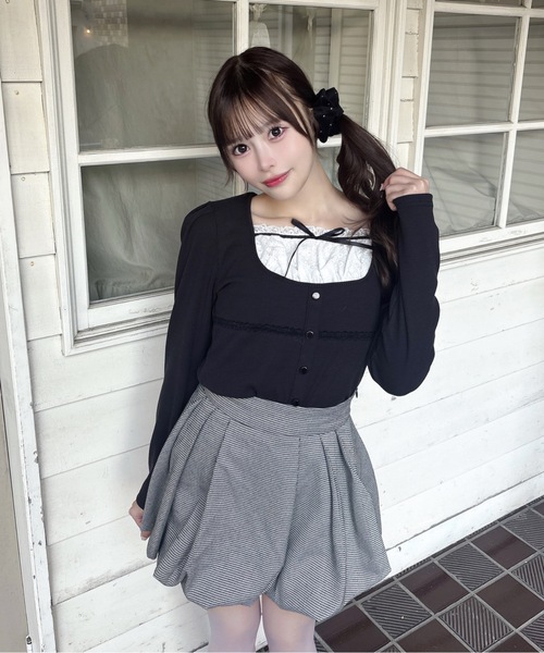 one way（ワンウェイ） tシャツ レイヤード風カットソー レディース