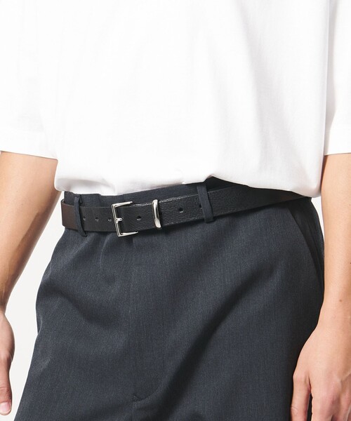 LOEFF（ロエフ） ベルト 「LOEFF」スクエアバックル ベルト MENS