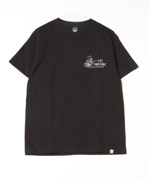 「TOY MACHINE」 半袖Tシャツ L ブラック メンズ_画像3