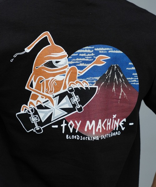 「TOY MACHINE」 半袖Tシャツ L ブラック メンズ_画像5