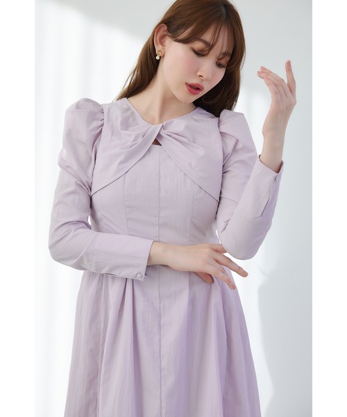 「Her lip to」 長袖ワンピース S ライラック レディース_画像5