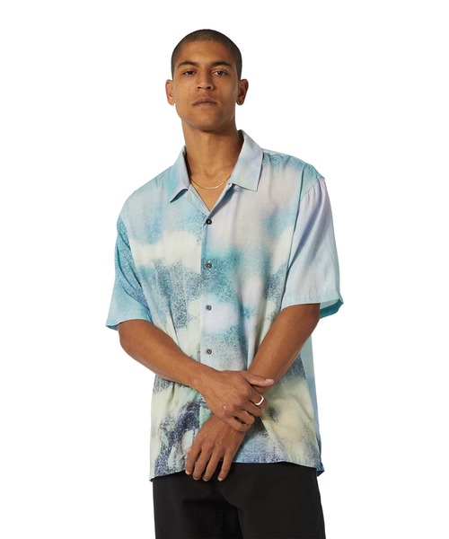 「HUF」 半袖シャツ LARGE ブルー メンズ_7