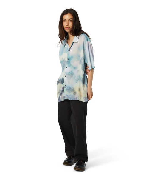 「HUF」 半袖シャツ LARGE ブルー メンズ_8