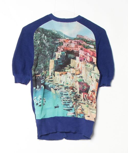 「made in HEAVEN」 ニットカーディガン ONE SIZE ネイビー レディース_画像2