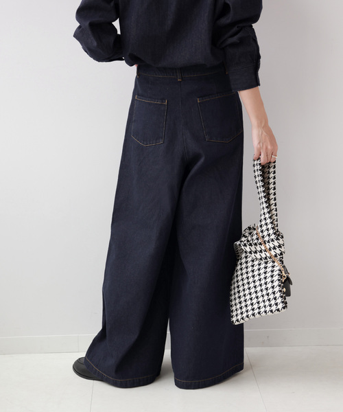 「JOURNAL STANDARD relume」 デニムパンツ 38 ネイビー レディース_画像7